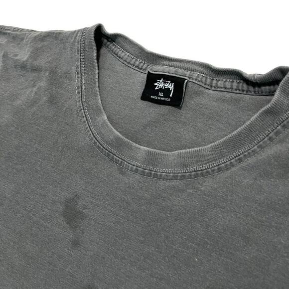 Stussy Skeleton Surfing ‘N Smoking Y2K Tee - Picture 4 of 7